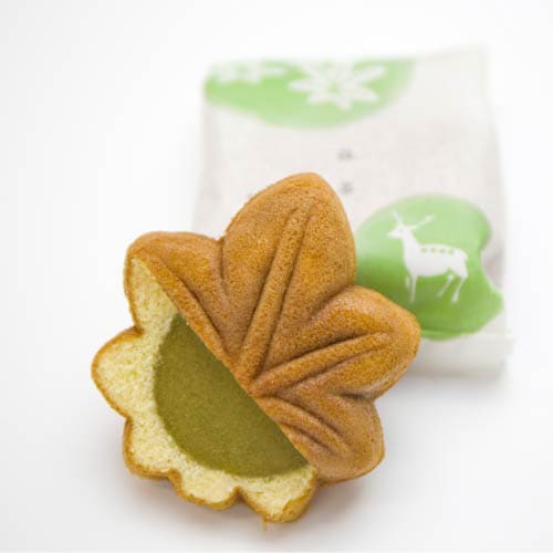 もみじまんじゅう　ほしぞら抹茶